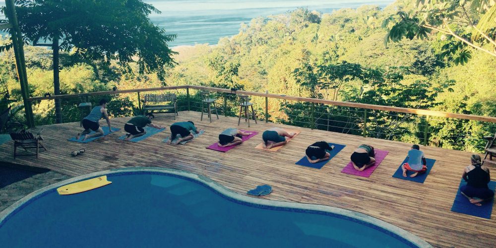 Yoga on Santa Tersa